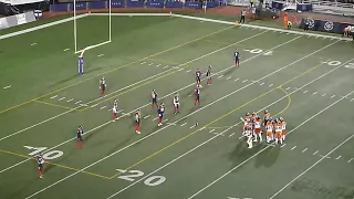 BC Lions QB Michael Reilly throws a 17-yard TD pass to Keon Hatcher vs. Montreal Alouettes 9/18/21