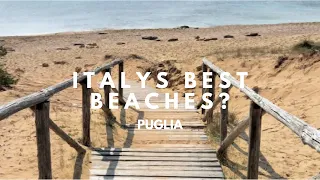 Secret beaches Puglia, Italy, testing vanlife with our 3 dogs + Authentic Italian pizza