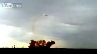 Crash of Proton M (best footage yet)