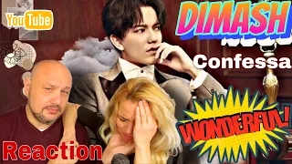 DIMASH - CONFESSA + THE DIVA DANCE ITALIAN REACTION!!! / "Sub Eng" Italian React