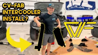 2023 Ford Bronco intercooler install! #CVFabrication