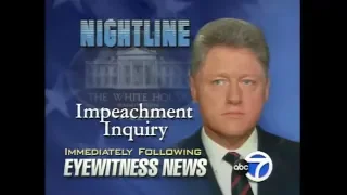 Bill Clinton impeachment inquiry begins in the House (1998)