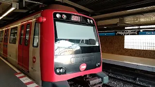 🇸🇮Поездка в поезде метро TMB 5000 от станции Cornellà Centre до Can Boixeres (L5)