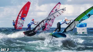 FOIL RACING in BREAKING WAVES | Daily Report 2/2