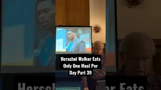 Diabetes Part 39 Herschel Walker Eats Only One Meal per Day #shorts #fasting #diabetes #lifestyle