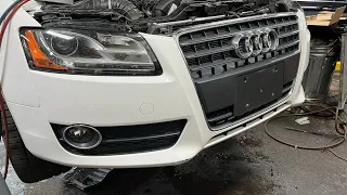 2012 Audi A5 front bumper removal