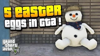 GTA 5 | 5 EASTER EGGS DIE DU NOCH NICHT KANNTEST ! | CJ, SCHNEEMANN & MEHR | IDzock