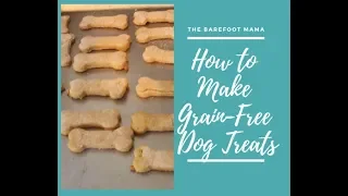 How to make Grain-Free Dog Treats