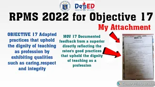 RPMS SY 2021-2022 OBJECTIVE 17 ATTACHMENT