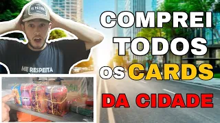 COMPREI TODOS OS CARDS DA MINHA CIDADE / Sem repetições