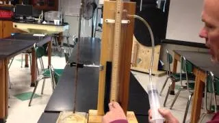 A simple manometer demo