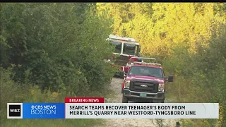 Teenager drowns while swimming at Westford quarry