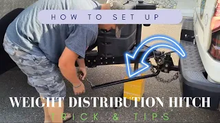 How To Install A Weight Distribution Hitch The Easy Way