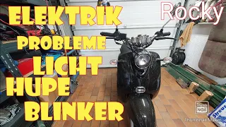 Roller Reparieren Nova Motors / Elektronik Probleme Licht Hupe Blinker gehen nicht / Elektrik