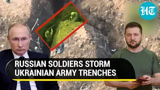 Russian troops enter Ukraine Army trenches; Face-to-face fight caught on camera | Watch