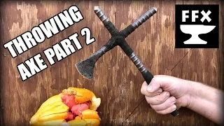 How to Make a Throwing Axe Part 2