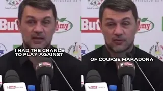 Paolo Maldini Said This " Messi, Ronaldo R9, Maradona"  are the GOATS