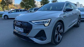 Взял Электромобиль Audi E-tron - еду по столице без ограничений!