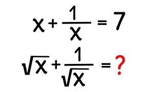 A nice algebra challenge | How to solve this? | You should know this trick