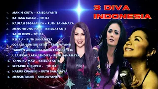 3 DIVA INDONESIA RUTH SAHANAYA TITI DJ KRISDAYANTI