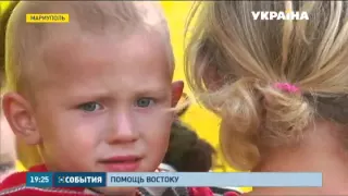 Сразу две колонны рейса Рината Ахметова доставили гуманитарную помощь в Донецк и Мариуполь