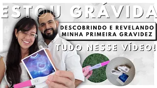 DESCOBRINDO MINHA GRAVIDEZ AOS 30 ANOS | Minha reação revelando para marido, para a família e amigos