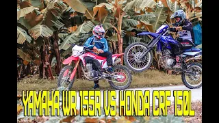 Yamaha WR 155r VS Honda CRF 150L PART 1