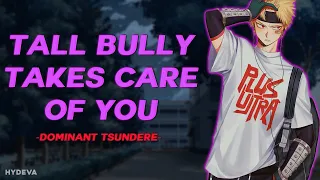 Tall Tsundere Bully Picks On You [ASMR Roleplay ] [Enemies to Lovers] [M4A] [Cursing] [Teasing]