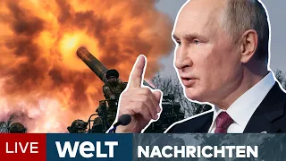 KRIEG IN DER UKRAINE: Mehrere Tote nach Iskander-Raketenterror auf Wohngebiet Pokrowsk | WELT STREAM