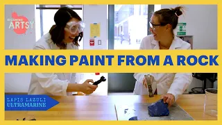 We tried making the most expensive pigment ever! (Becoming Artsy 204)