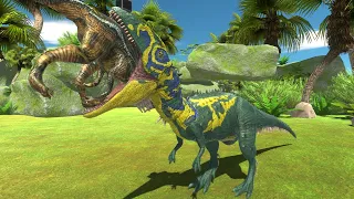 A day in the life of a Majungasaurus - Animal Revolt Battle Simulator