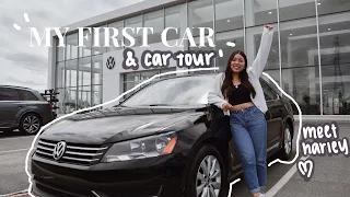 getting my first car at 21 + car tour