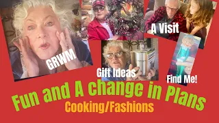 A FUN WEEK WITH A SMALL DISAPPOINTMENT Gift Ideas/Cooking/Fashions.GRWM