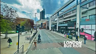 LONDON Bus Ride 🇬🇧 - Route 28 🚌 - Southbound full journey from Kensal Rise to Wandsworth