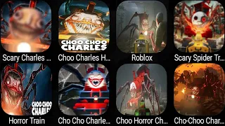 Choo Choo Charles 2 Mobile,Choo Choo Train,Scary Spider Train Survival,Scary Charles Train