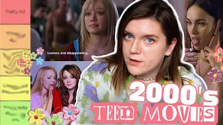 TIER RANKING iconic 2000s TEEN MOVIES (a y2k movie discussion)