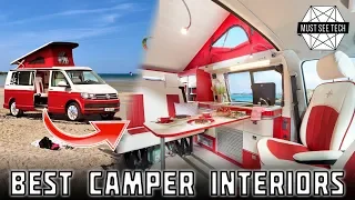 9 New Campers and Trailers with Beautiful Interior Designs and Smart Equipment