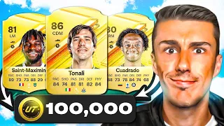 How To TRADE To 100K COINS in EAFC 24! | TRADING TO GLORY #1