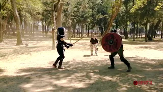 Combate Vikingo vs Kendo 'Samurai' (Bokken)