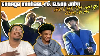 THIS IS A BEAUTIFUL SONG!! George Michael, Elton John - Don't Let The Sun Go Down On Me REACTION