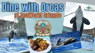 Dine With Orcas at SeaWorld Orlando | How to Book, See the Menu & Dine with Killer Whales Up-close!