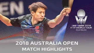 Zhou Yu vs Von Einem Samuel | 2018 Australian Open Highlights (Group)