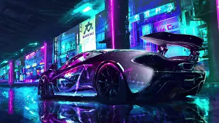 McLaren Night City Rain 4K - Live Wallpaper