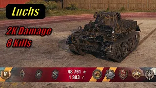 World of Tanks - Luchs - Ensk | 2K DMG - 8 Kills | #34