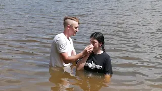 Baptisms at Camp Vineyard 2021