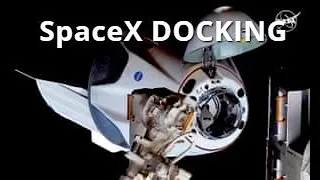 SpaceX rocket docking with ISS - interstellar music