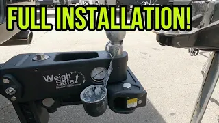 Installing the Weigh Safe Weight Distribution Hitch!  Part 1: Full Installation on a Jayco Eagle RV