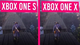Red Dead Redemption 2 Xbox One S Vs Xbox One X
