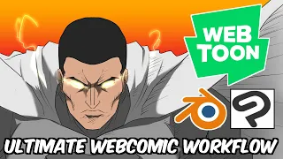 Best Way to Make a Webtoon Using Blender and ClipStudio Paint