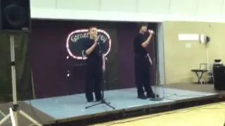 Two Boys Singing Just The Way You Are by Bruno Mars